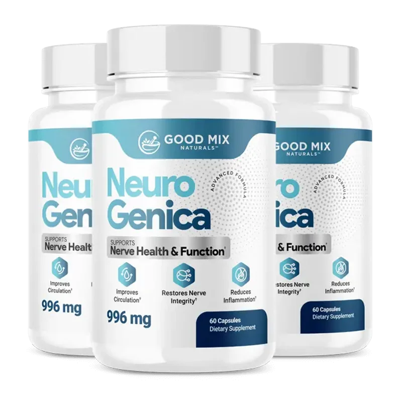 NeuroGenica Natural Cognitive Formula — 3 Bottle / 90 Day Pack